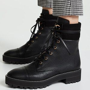 Stuart Weitzman Combat Boots